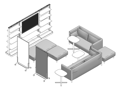 A line drawing - Cove 002 EUR