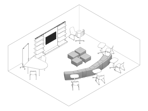 A line drawing - Enclave 104 EUR