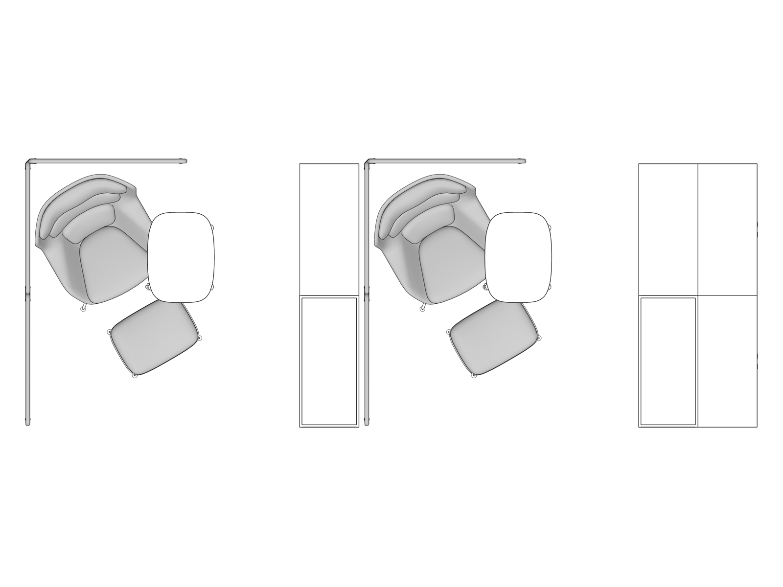 A line drawing viewed from above -Haven 015 EUR