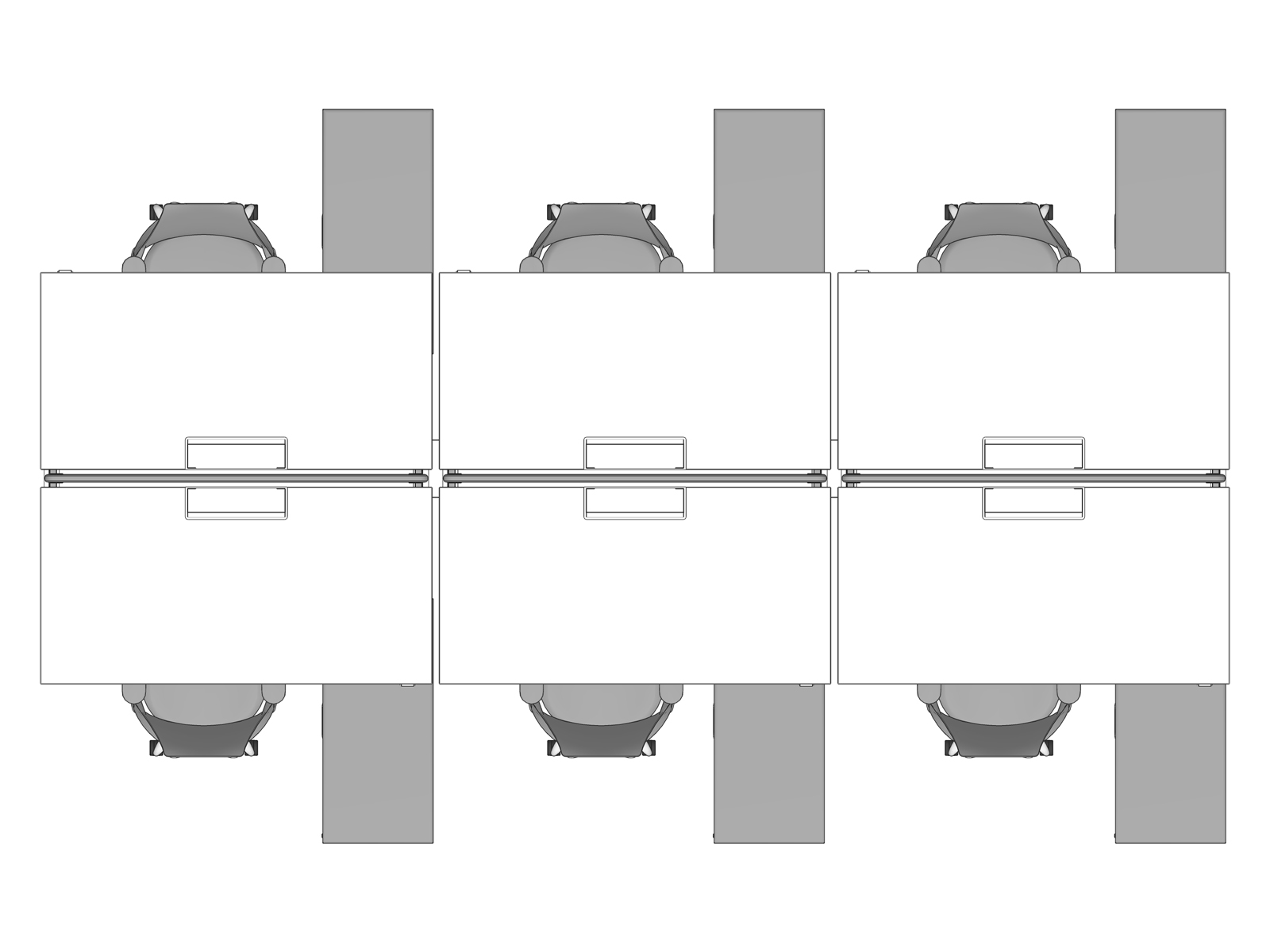 A line drawing viewed from above -Hive 095 EUR