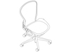 A line drawing - Aeron ESD Chair – B Size – Armless