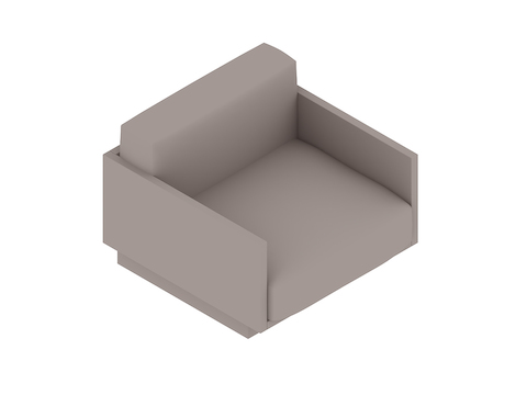 A generic rendering - Pawson Drift Lounge Chair