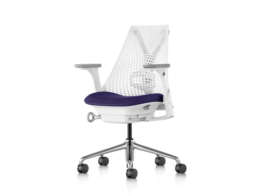 A photo - Sayl Chair–Suspension Mid Back–Fully Adjustable Arms