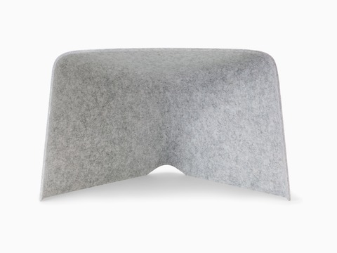 Grey OE1 Personal Hoodie, viewed from the front.