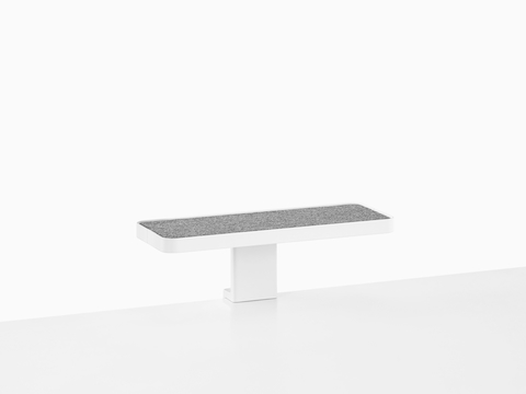 A high, short Ubi Attached Shelf.