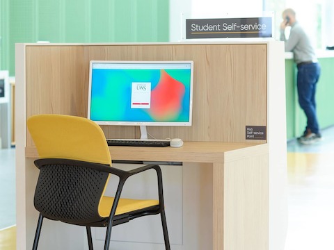 Keyn Chairs in a library.