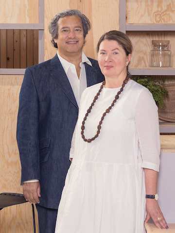 Oscar Pena and Ilse Crawford of Studioilse.