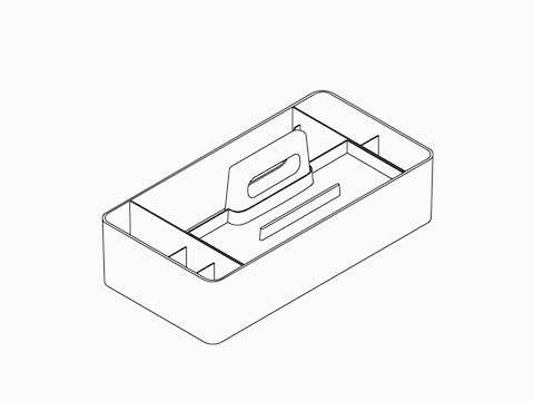 A line drawing - OE1 Workbox