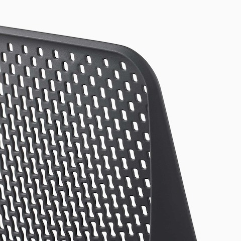 A close-up of a Verus Chair Triflex back.