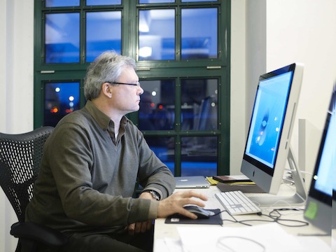 The new mezzanine is the perfect mixture of being involved, but also a bit sheltered from the chaos on the ground floor. 
