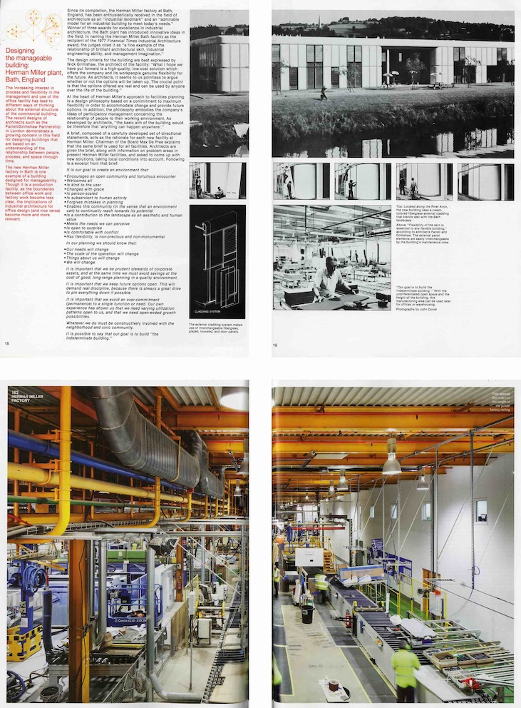 Spreads from Idea magazine, January 1969, and Icon magazine, May 2014.