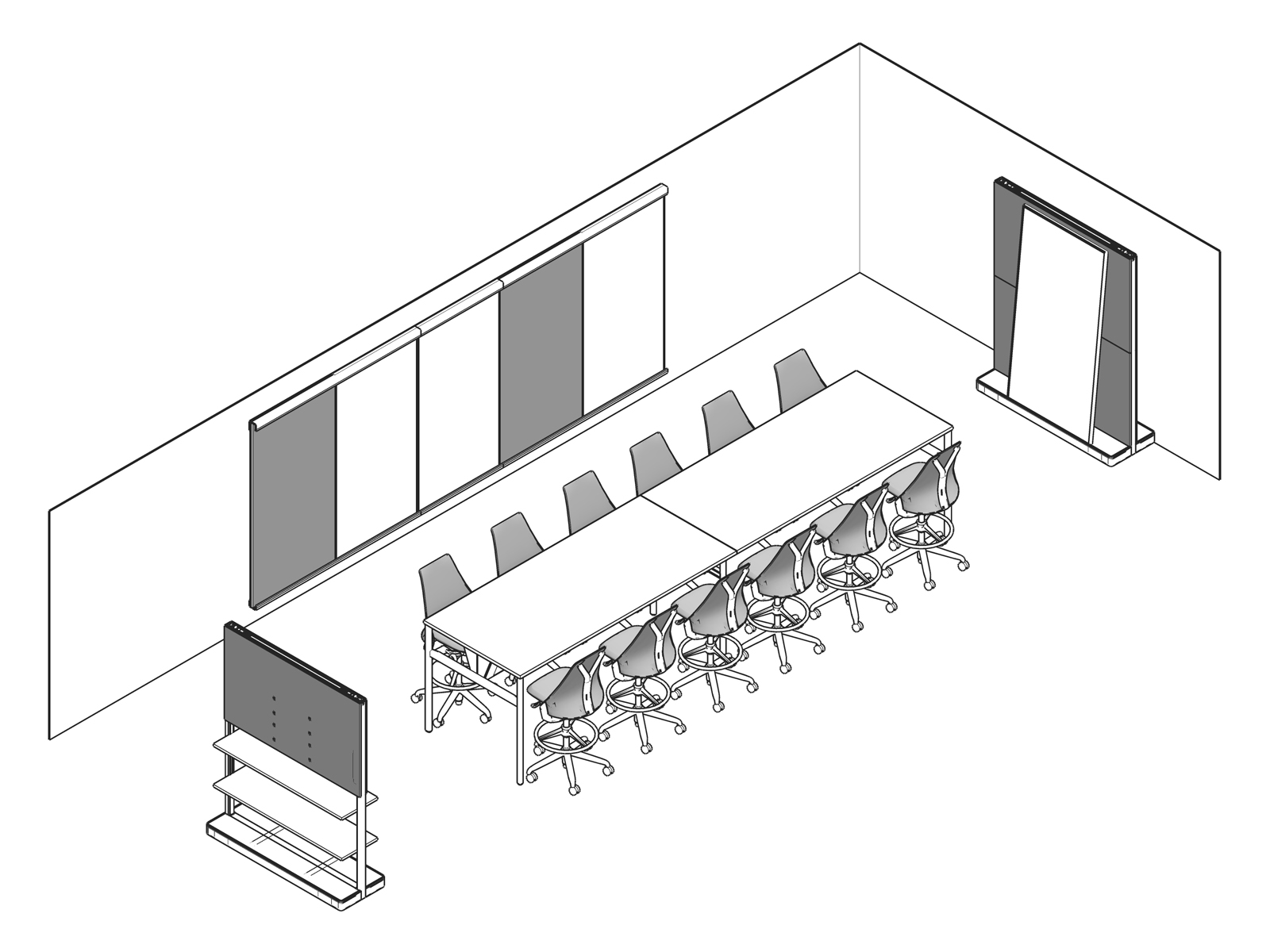 A line drawing - Landing 027 EUR