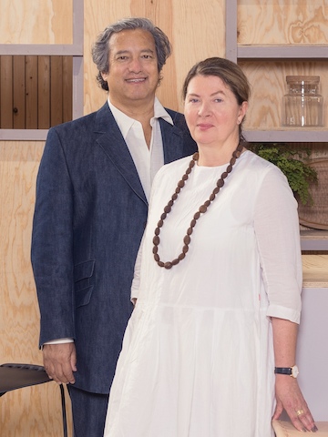 Oscar Pena and Ilse Crawford of Studioilse.