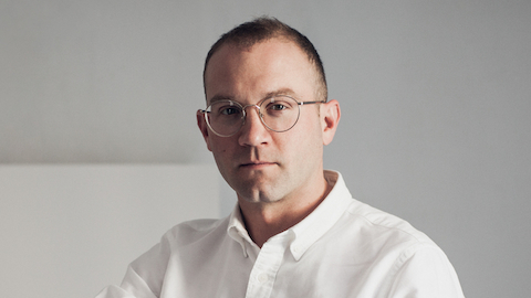 Designer Leon Ransmeier. Select to go to an article about  Ransmeier's exploration of tables.